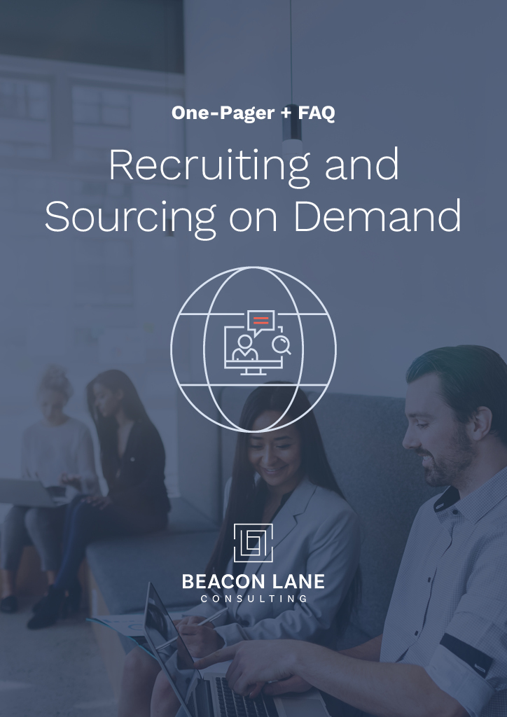 Recruiting and Sourcing on Demand